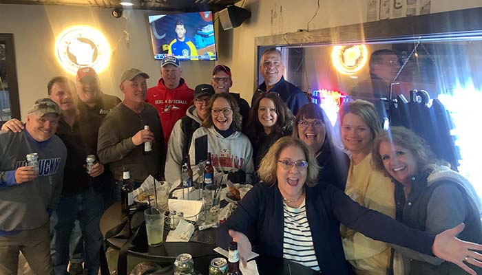 Friends having a good time at Mastricola's On Broadway Berlin, WI restaurant, bar, grill and venue banquet hall