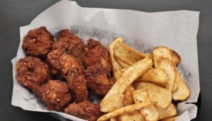 Breaded chicken wings basket at Mastricola's On Broadway Berlin, WI restaurant, bar, grill and venue banquet hall